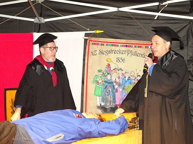Ankläger Oliver Ritter und Richter Andreas Narr (von links) hatten kein Mitleid mit dem Verurteilten.