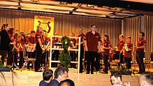 Dirigentin Kathrin Steiner und ihre Jugendkapelle Sauldorf-Wald zeigen wie Musik verbindet und wie Kinder und Jugendlichen mit Freude ...