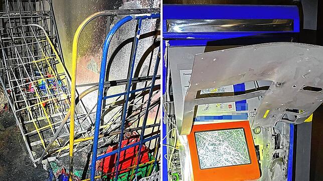 Band gelegt, Fahrkartenautomaten gesprengt: An zwei Bahnhöfen in Kreuzlingen haben Unbekannte einen großen Schaden angerichtet.