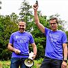 Bereits für Start: Die Haupt-Organsiatoren des Wehratallaufs Günter Schönauer und Kurt Wymann.