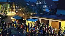 Gut besucht: Die dritte Auflage des Winterfestes in Bad Dürrheim war gerade in den Abendstunden ein großer Erfolg. Bild: Viktoria Novakovic