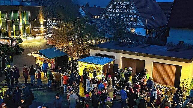 Gut besucht: Die dritte Auflage des Winterfestes in Bad Dürrheim war gerade in den Abendstunden ein großer Erfolg. Bild: Viktoria Novakovic
