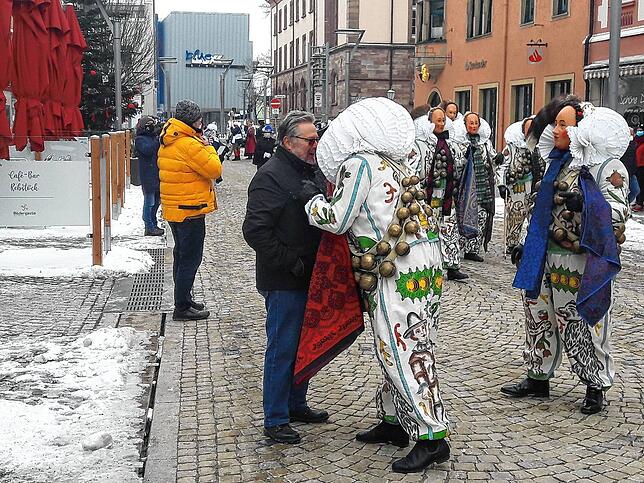 Hier wurde sogar gestrählt.