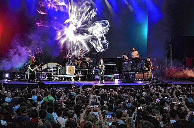 Bild 2: 5000 Besucher feiern OneRepublic beim Salem Open Air &ndash; hier gibt es die Bilder