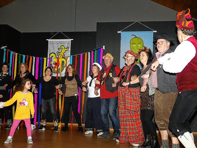 Bild 3: Seniorenfasnet Bermatingen-Ahausen