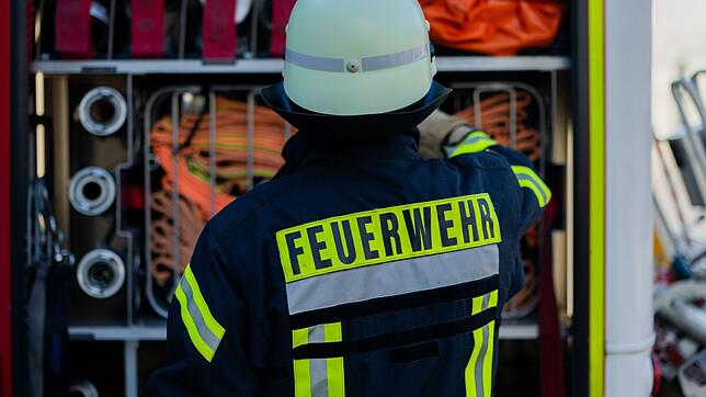 Einsatz in einem Industriegebiet: Mehrere Autos standen am Vormittag in Flammen. (Symbolbild)