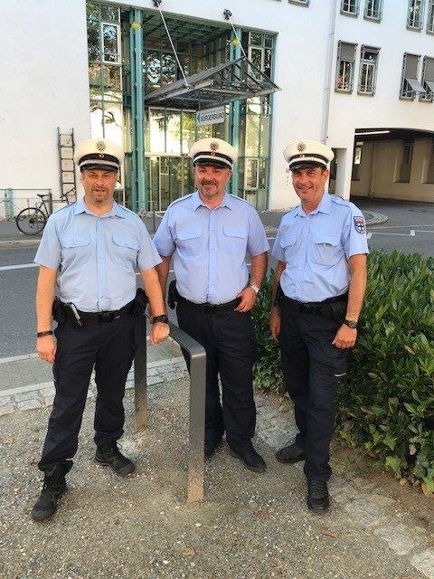 Mitarbeiter des kommunalen Ordnungsdiensts der Stadt Konstanz.