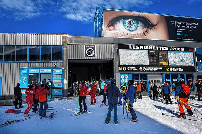4 Vallées gilt als größtes Skigebiet der Schweiz.