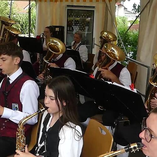 Musikalische Klänge beim Mostfest