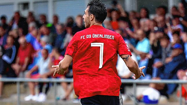 Beim 4:1-Erfolg gegen den FC Radolfzell erzielte Joshua Keller einen Hattrick.