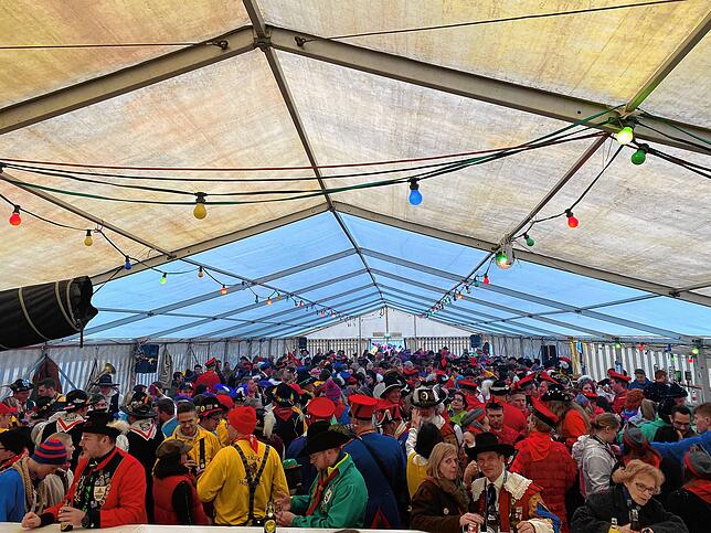 Bild 23: Bilder vom Narrentreffen in Winterspüren &ndash; Teil 3