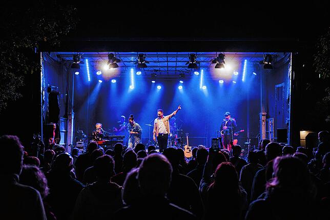 Der Auftritt der Blackforest Allstars dürfte in Schwenningen im Rahmen des Kürbisfestes ein Heimspiel werden.