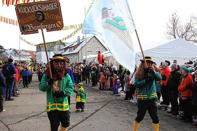 Bild 9: Die besten Bilder zum 60-jährigen Jubiläum des Narrenvereins Kuckucks I-Hager aus Bambergen