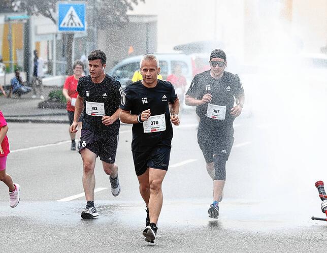 Bild 4: Stadtlauf durch die Donaueschinger Innenstadt kommt gut an