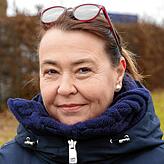 Barbara Vogt-Gebauer, Schaustellerin der Familie Gebauer.