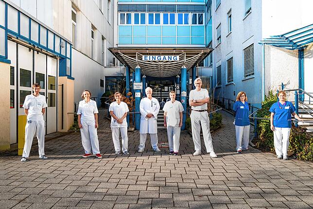 Das Team des Diabeteszentrums Radolfzell (von links): Marco Zinsmaier, Leitender Arzt des Diabeteszentrums, Angelika Kühnle, Oberärztin, ...
