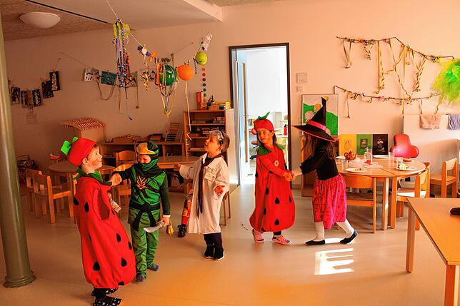 Bild 5: Hier gibt es Eindrücke vom Schmotzigen Donnerstag in den Überlinger Kindergärten