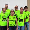 Das Organisationsteam des Klettgaulaufs (hinten, von links): Frank Mülhaupt, Andreas Bollinger, Peter Banholzer sowie (vorne, von links) ...