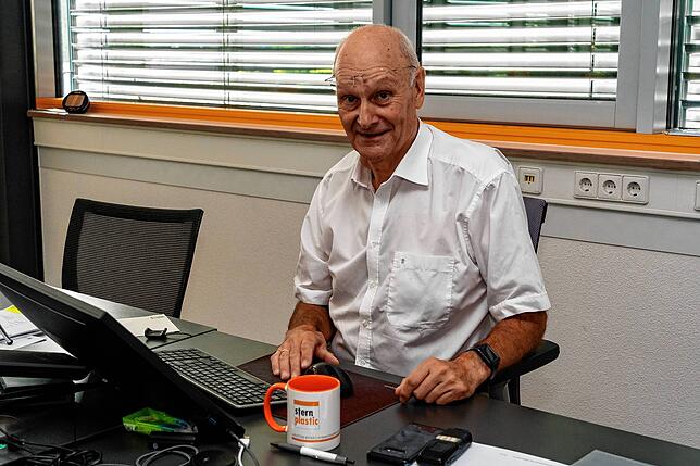 Peter Hellstern ist Vorsitzender des Hagelflieger-Vereins.