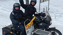 Mit dem Motorrad nach Bains-les-Bains: Sabine und Bertram Zausig planen eine Gruppentour in die französische Bonndorfer Partnerstadt. ...