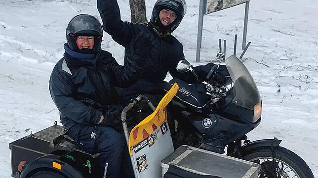 Mit dem Motorrad nach Bains-les-Bains: Sabine und Bertram Zausig planen eine Gruppentour in die französische Bonndorfer Partnerstadt. ...