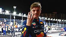 Vier gewinnt: Max Verstappen jubelt über den vierten WM-Titel in Serie.