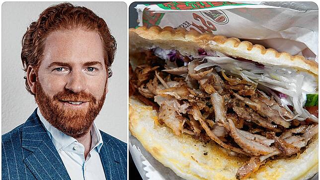 Der Unternehmer und Nestlé-Erbe Patrick Liotard-Vogt spendet für den Döner-Mann in Möhlin, dessen Imbiss geschlossen wurde, nachdem 60 ...