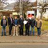 Ein Büro steuert den Breitbandausbau (von links): Klaus Windisch, Robert Scholz, Roman Jauch, Martin Simonetti (alle von CEC), ...