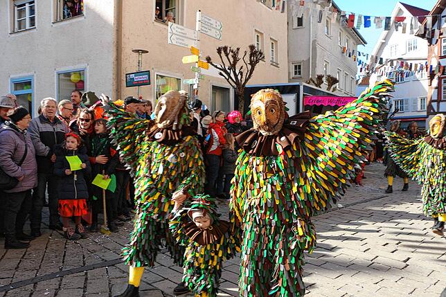 Bild 11: Die schönsten Bilder vom Fasnetsmäntig in Meßkirch (5)