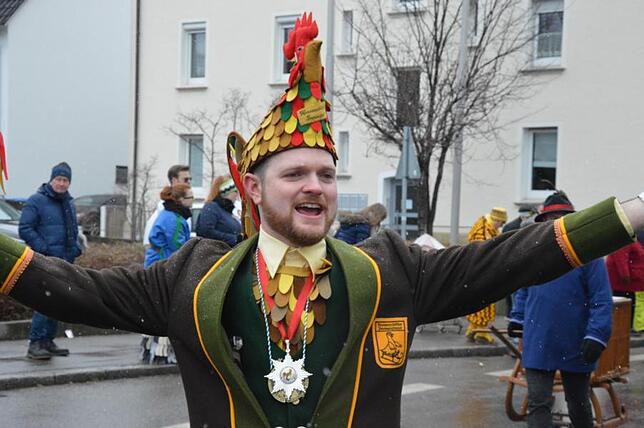 Bild 6: Bilder vom Narrensprung beim Ringtreffen des Alemannischen Narrenrings (Teil 1)