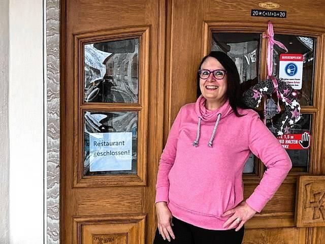 Andrea Knöpfle bietet in ihrem Restaurant Hirschen in Breitenfeld keine Abhol-Angebote an. Über Weihnachten wird sie auch den ...