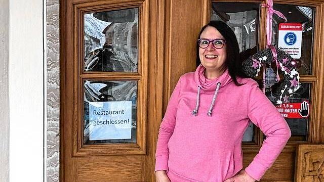 Andrea Knöpfle bietet in ihrem Restaurant Hirschen in Breitenfeld keine Abhol-Angebote an. Über Weihnachten wird sie auch den ...