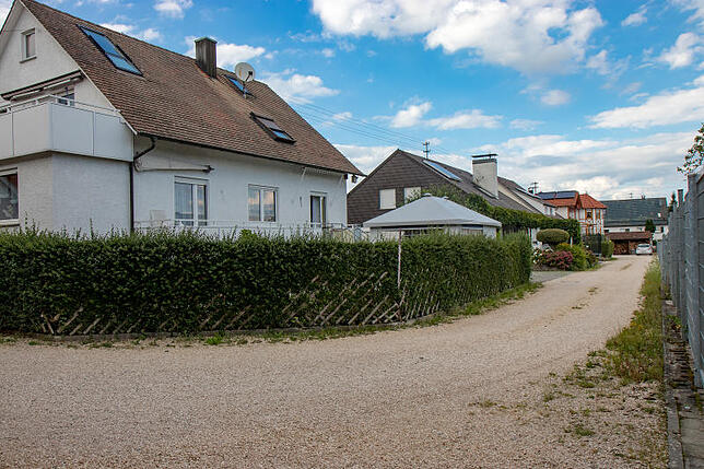 In der Müllerstraße in Vilsingen wohnen ausschließlich Mitglieder der dörflichen Großfamilie Müller.