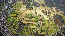 Hier wird gebaut – und zwar sehr viel: Am Rand von Konstanz-Wollmatingen wächst bis Ende der 2030er-Jahre ein ganzer neuer Stadtteil ...