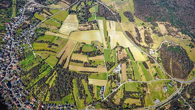 Hier wird gebaut – und zwar sehr viel: Am Rand von Konstanz-Wollmatingen wächst bis Ende der 2030er-Jahre ein ganzer neuer Stadtteil ...