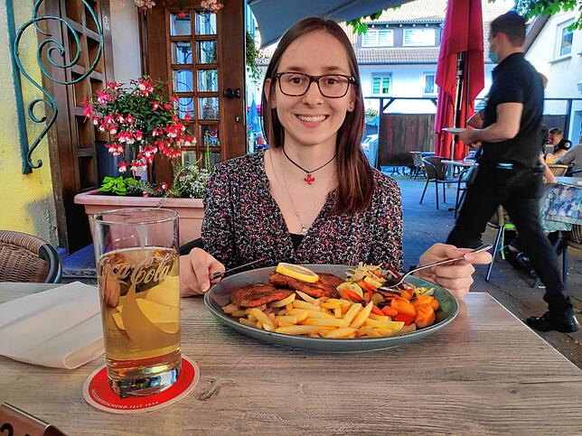 Laura Marinovic im Löwen in Rielasingen.
