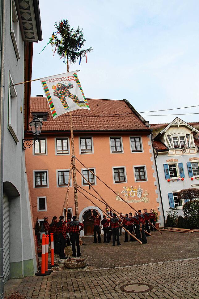 Bild 8: Bilder von der Entmachtung des Bürgermeisters im Saugatter in Stühlingen