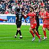 Fußball, Bundesliga, SC Freiburg &ndash; VfB Stuttgart, 20. Spieltag, Europa-Park Stadion. Freiburgs Vincenzo Grifo (M) freut sich über ...
