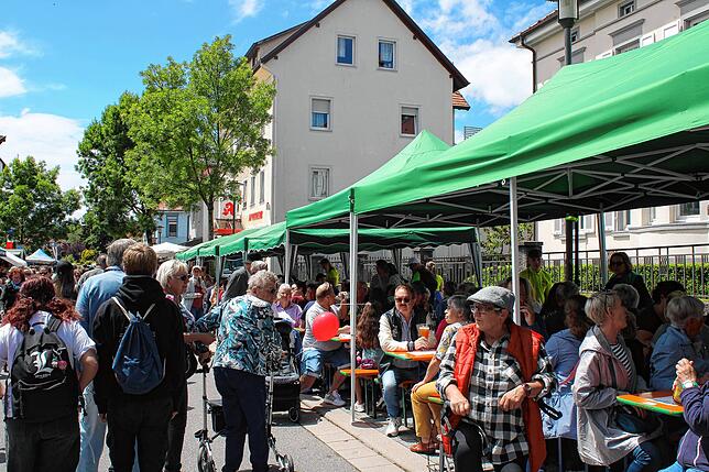Bild 8: Bilder vom Straßenfest am Schweizer Feiertag (1)