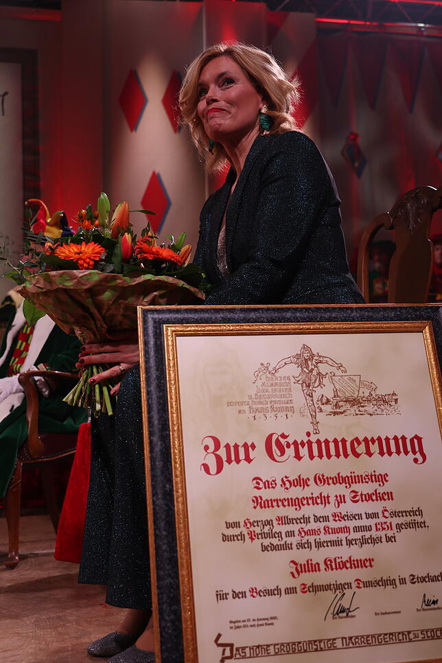 Bild 27: Julia Klöckner fordert Revolution gegen das Stockacher Narrengericht – Die Bilder-Highlights des Abends!