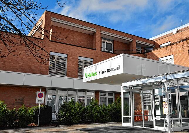 Die Helios Klinik in Rottweil – hier eine Aufnahme aus dem Januar 2018.