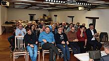 Gute Laune herrscht bei den Vertretern der Mitgliedsvereine in der Zuggesellschaft Villingen bei der Jahreshauptversammlung im ...