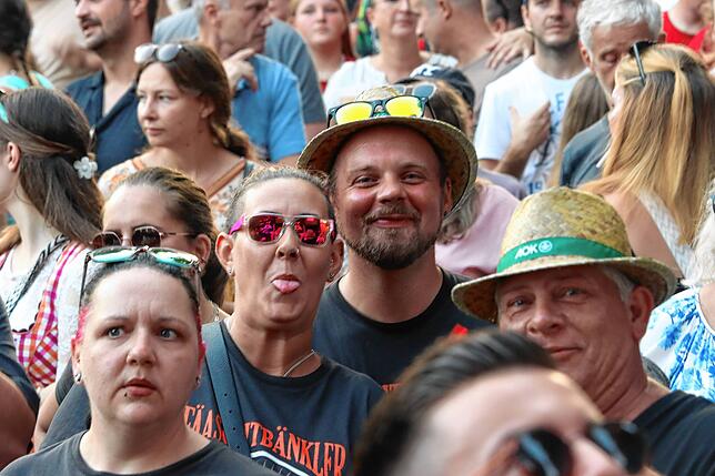 Bild 7: Bilder der großen Party mit den Fäaschtbänklern im Salemer Schlosspark