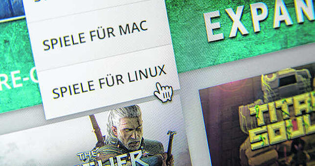Inzwischen gibt es immer mehr Spiele und andere Software für Linux-Rechner auf dem Markt.