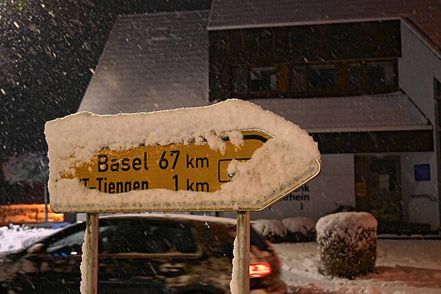 Auf den Straßen herrschen schwierige Verhältnisse.