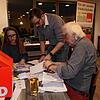 Die Wahlkommission hatte alle Hände voll zu tun: Die SPD Ortsvereine Friedrichshafen, Ailingen und Kluftern nominierten ihre Kandidaten ...