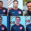 Neue Gesichter: Trainer Christian Lais (oben rechts) freut sich auf die neue Saison mit den Zugängen (oben, von links) Lukas Walleser, ...