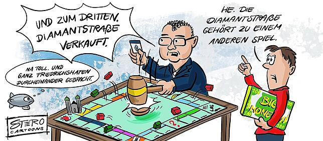 Bild 15: Die Karikatur der Woche: Reagenz verwechselt?