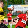 Er lässt es krachen: Der Rheinfelder Julian Jäger (rechts) brachte seine Mannschaft beim 2:0 gegen den SC Wyhl in Führung.