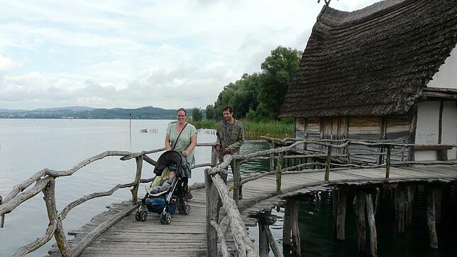 Den Besuch im Pfahlbaumuseum stufen Ina und Frank Berrischen als besonders familienfreundlich ein.